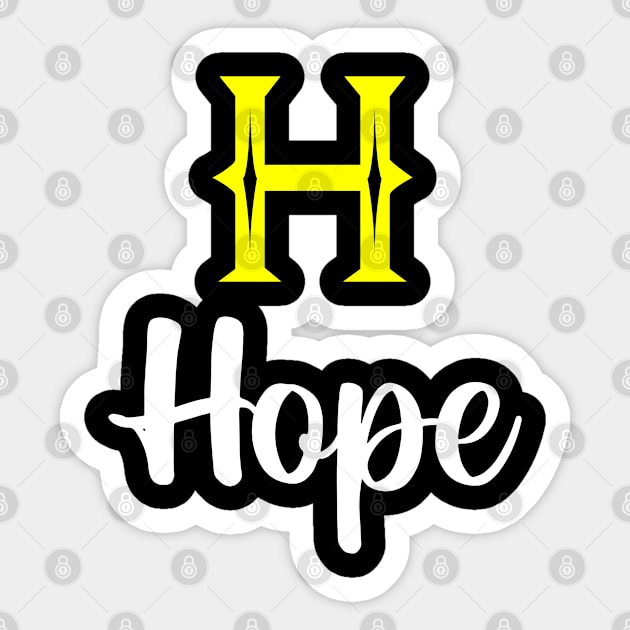 I'm A Hope ,Hope Surname, Hope Second Name Sticker by tribunaltrial